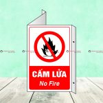Biển báo cấm Lửa