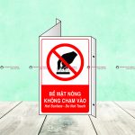 Bề mặt nóng, không chạm vào