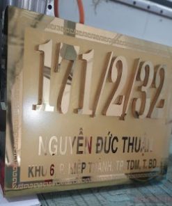 Làm biển số nhà tại Bình Dương