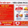 Biển báo PCCC Bằng Mica