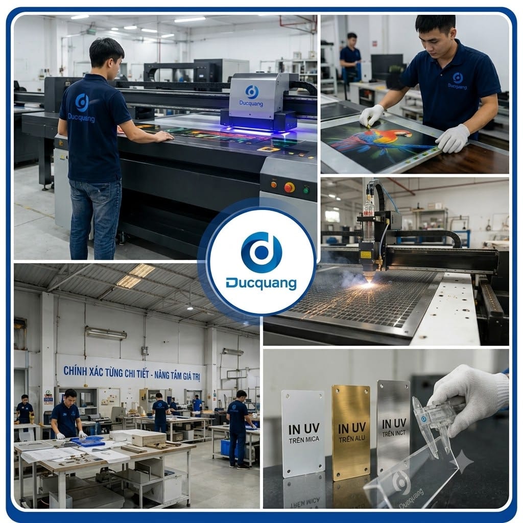 in UV mica trong suốt theo yêu cầu In UV mica trong suốt
